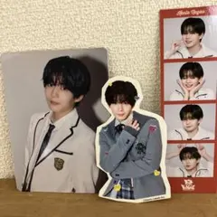 長尾謙杜 トレカ ステッカー フォトセット