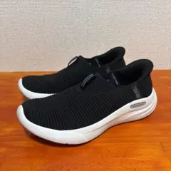 スケッチャーズ　スリップインズ　ブラック 23cm スリッポン メッシュ