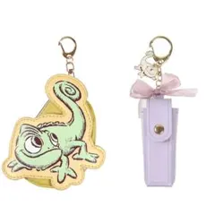 ラプンツェル パスカル　エコバッグ　リップケース　threeppy