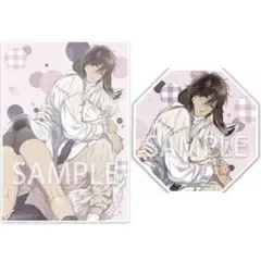 オオカミくんははなさない アクリルボード コースター