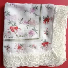 Nina Ricci ハンカチ 花柄 レースのサムネイル