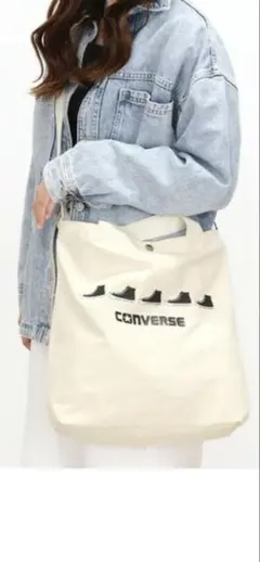 新品タグ付き☆コンバース　トートバッグ　Converseのサムネイル