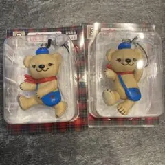 ぽすくまストラップ2個セット