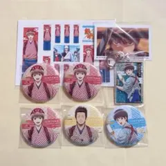 【銀魂】沖田総悟 アニメイトカフェ 缶バッジ イラストシート スイパラ