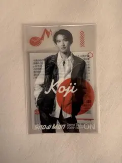 Snow Man Dome Tour 2025-2026 ON クリアステッカー