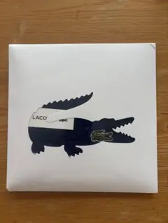 新品未開封　LACOSTE ラコステ ミニタオル　ハンカチ パイル生地のサムネイル