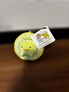 【タグ付き/美品】すみっコぐらし・ぺんぎん？ドーナツぬいぐるみ＊アーケード限定