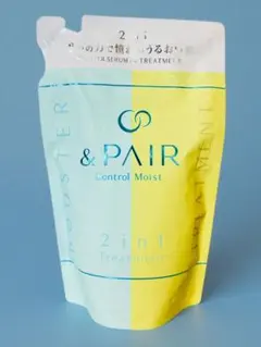 ＆PAIR コントロールモイスト 2in1 トリートメント 詰替 350gのサムネイル