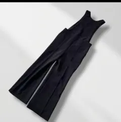 【美品】plage プレージュ　サロペットブラック　S~Mのサムネイル