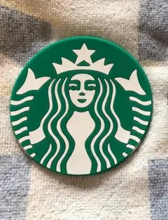 【1枚】緑　スターバックスコースター　♪　可愛い スタバコースター