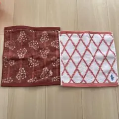ポロ　ラルフローレン タオルハンカチ2枚