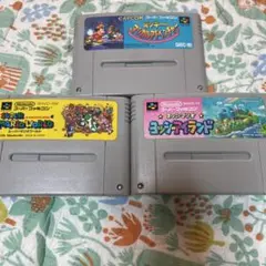 スーパーファミコン ゲームソフト マリオ　ミッキー
