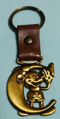 TDL　東京ディズニーランド　ミッキー　イニシャルキーホルダー