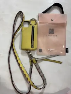 ajew iPhone15 ケース オレンジ ベロア調 - メルカリ