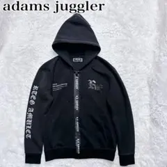 ☆レア☆adamsJUGGLER RTEG ラインストーンジップアップパーカー