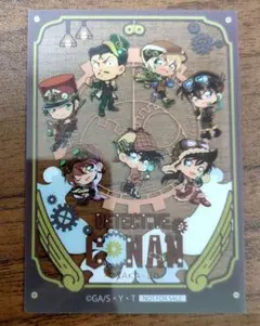 名探偵コナン　キャラクター集合　トレーディングフィルム　クリアカード　大阪城本陣