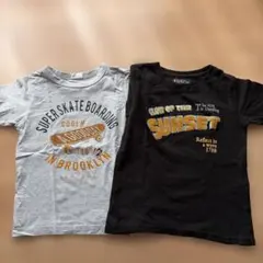 120cm 男の子Tシャツ2枚セット
