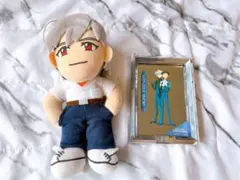 新世紀エヴァンゲリオン★渚カヲル ぬいぐるみ 人形 パブミラー 碇シンジ★当時物