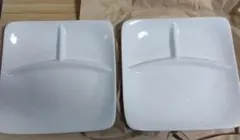 陶器製　ランチプレート　2枚セット
