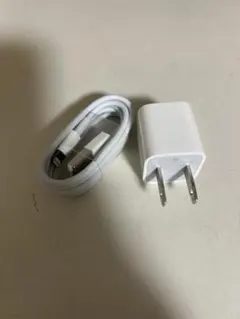 未使用品 Apple 純正品 LightningケーブルとUSB充電器セット