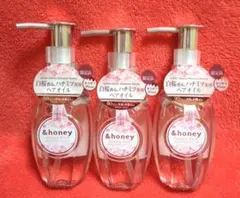 ＆honey サクラ ピクシー モイストシルキー ヘアオイル100mL×3本