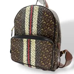 バーバリー リュックサック バックパック PVC レザー TBモノグラム 総柄