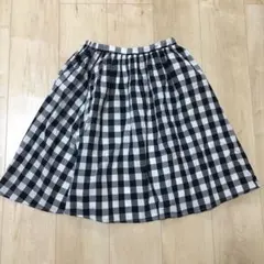 ハニーズ　フレアスカート ギンガムチェックスカート