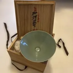 未使用】小石原焼 人間国宝 福島善三 中野月白瓷鉋文盃 共箱 - メルカリ