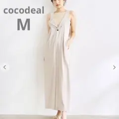 ココディール バックリブ サロペット テーラード オールインワンのサムネイル