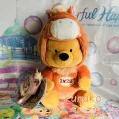 【新品】干支 ぬいぐるみ＊プーさん＊午 2026 午年＊ディズニーリゾート