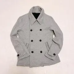 TK ティーケー◇コットンジャケット ダブル ピーコート カジュアルアウター L