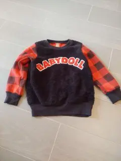 BABYDOLL フリース トレーナー 100cm