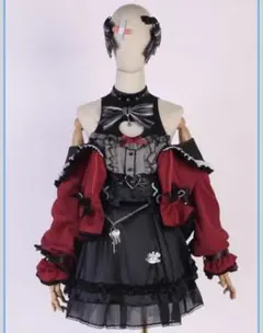 ホロライブ 沙花叉クロヱ コスプレ衣装 ウィッグセット ギャル衣装