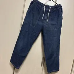 インディゴブルー イージーパンツ