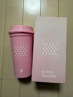BTS リユーザブルタンブラー ピンク