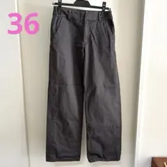 アダムエロペ　グレー　チノパン　サイズ36 コットン