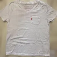 RODEO CROWNS VネックTシャツ ホワイト