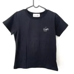 aU243-15　SNIDEL virgin RECORDS コラボTシャツ　黒