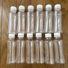 【12本セット】蓋付き空容器 ミニボトル 森永トリプルヨーグルト