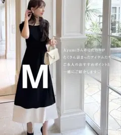 岡部あゆみさんコラボ ニットワンピース ロングワンピース[E3348]