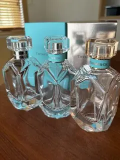 Tiffany & Co. ティファニー 【香水空瓶】3本セット ローズゴールド