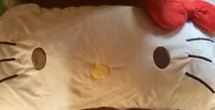 ハローキティ　クッション、枕、ラグ
