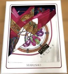 値下げ新品　CELINE 綿100% 大判スカーフハンカチ3枚セット