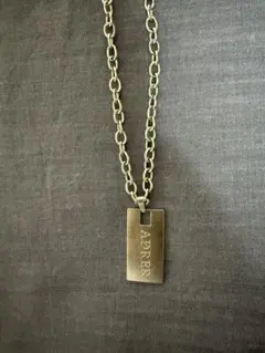 【ADRER】サージカルステンレスドックタグネックレス