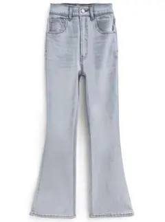 フリージアハイウエストフレアデニムパンツ[cu522]