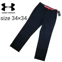 新品 アンダーアーマー パフォーマンスチノ テーパードパンツ サイズ34×34