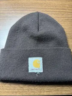 Carhartt ニット帽 ダークブラウン フリーサイズ