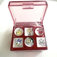 送料込み♪未使用☆ディズニーキャラクター スタンプセット☆6個入り