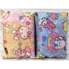 サンリオキャラクター勢揃い トートバッグ ２種セット 可愛いデザイン ♡
