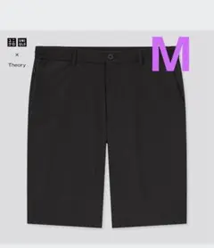 UNIQLO x Theory 感動イージーショートパンツ 黒 M